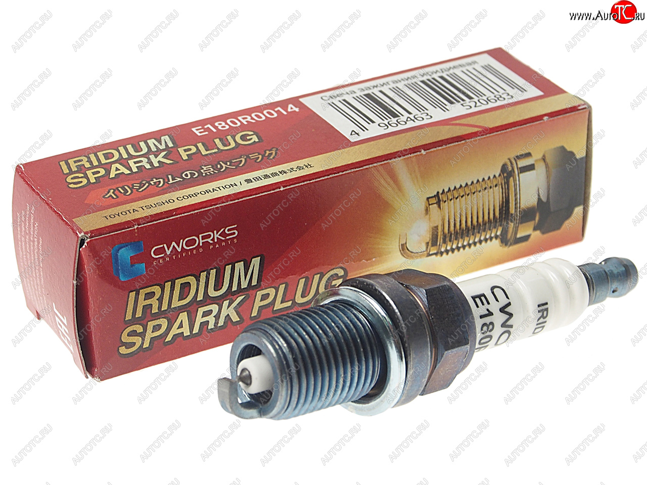 879 р. Свеча зажигания (IRIDIUM) CWORKS CWORKS e180r0014  с доставкой в г. Кемерово