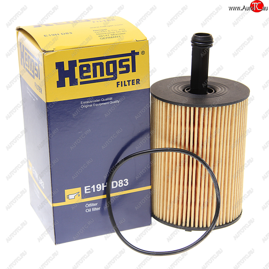 469 р. Фильтр масляный VW T5 (03-),Passat (05-),Touran,Tiguan AUDI A3,A4,A6 SKODA Octavia (TDI) HENGST HENGST e19hd83  с доставкой в г. Кемерово