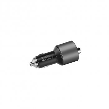 1 259 р. Устройство зарядное в прикуриватель с трансмиттером (bluetooth,hands free) HOCO HOCO e19 metal gray  с доставкой в г. Кемерово. Увеличить фотографию 5