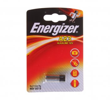 186 р. Батарейка A23 3LR50 12V (пульт сигнализации) блистер 1шт. Alkaline ENERGIZER ENERGIZER e23a bc1  с доставкой в г. Кемерово. Увеличить фотографию 1