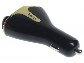 1 039 р. Устройство зарядное в прикуриватель 2USB 12V HOCO HOCO e47 black HOCO e47 black  с доставкой в г. Кемерово. Увеличить фотографию 2