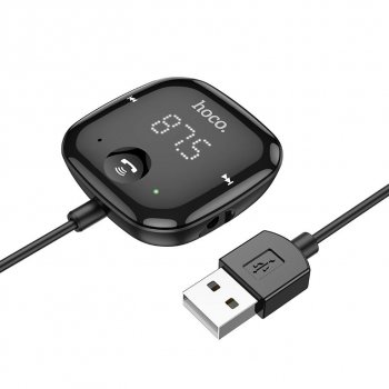839 р. Модулятор FM плеер bluetooth HOCO HOCO e65 black  с доставкой в г. Кемерово. Увеличить фотографию 4
