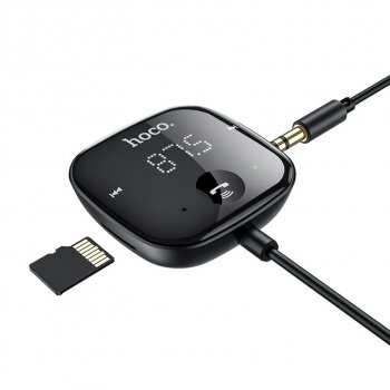 839 р. Модулятор FM плеер bluetooth HOCO HOCO e65 black  с доставкой в г. Кемерово. Увеличить фотографию 5