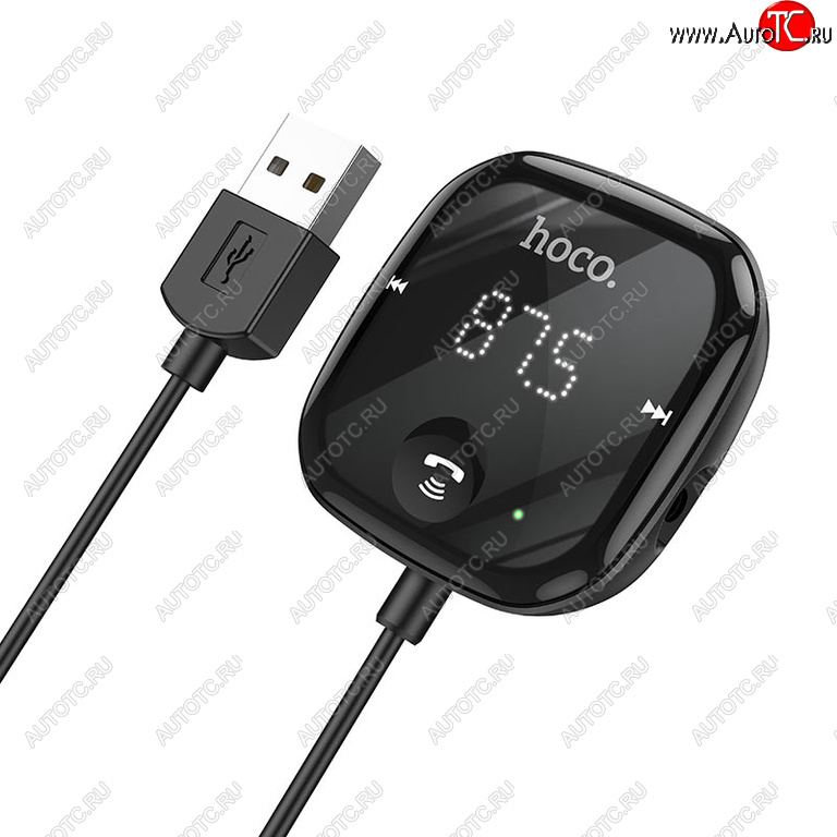 839 р. Модулятор FM плеер bluetooth HOCO HOCO e65 black  с доставкой в г. Кемерово