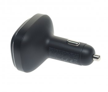 1 669 р. Устройство зарядное в прикуриватель с трансмиттером (bluetooth,hands free) HOCO HOCO e76 черный HOCO e76 черный  с доставкой в г. Кемерово. Увеличить фотографию 4