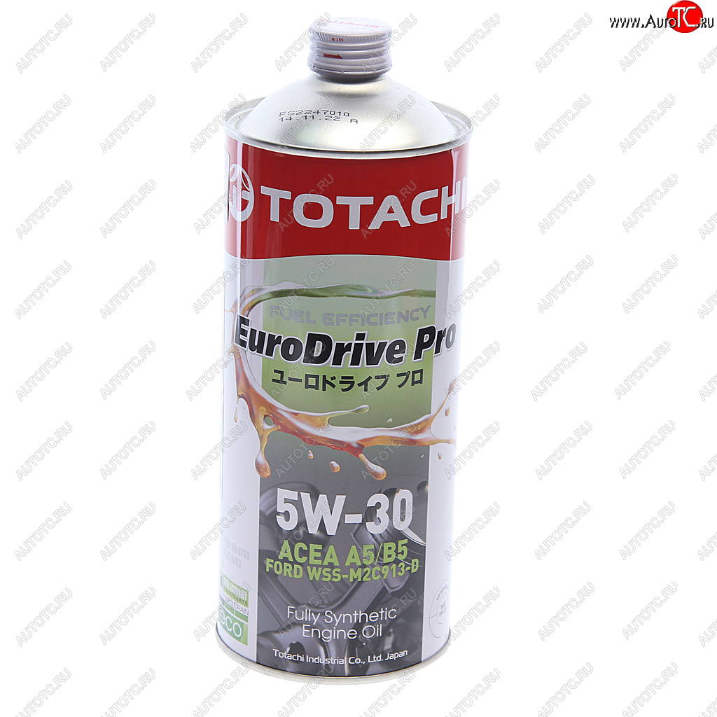 1 469 р. Масло моторное EURODRIVE PRO FE A5B5 5W30 синт.1л TOTACHI TOTACHI e7901  с доставкой в г. Кемерово