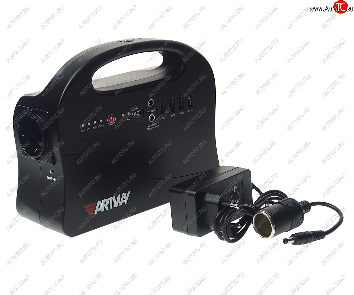 14 899 р. Аккумулятор внешний 39600мАч 220V многофункциональный ARTWAY ARTWAY ea-146is  с доставкой в г. Кемерово