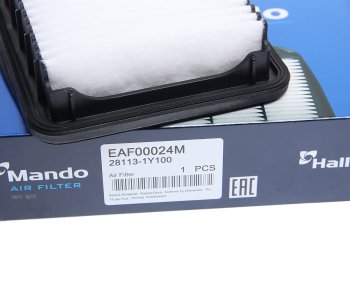 519 р. Фильтр воздушный KIA Picanto (11-) (1.0/1.2) MANDO MANDO eaf00024m MANDO eaf00024m  с доставкой в г. Кемерово. Увеличить фотографию 3