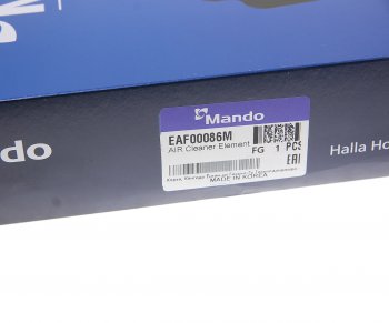 579 р. Фильтр воздушный HYUNDAI Grandeur,XG KIA Opirus (03-) MANDO MANDO eaf00086m MANDO eaf00086m  с доставкой в г. Кемерово. Увеличить фотографию 2