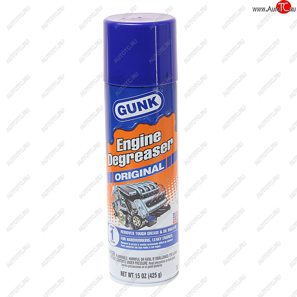 291 р. Очиститель двигателя мощный аэрозоль 425г GUNK GUNK eb-1  с доставкой в г. Кемерово