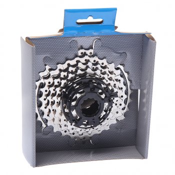 2 599 р. Кассета 8 скоростей 11-32 SHIMANO SHIMANO ecshg418132  с доставкой в г. Кемерово. Увеличить фотографию 1