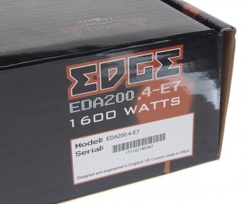 16 549 р. Усилитель автомобильный 4х150Вт EDGE EDGE eda200.4-e7  с доставкой в г. Кемерово. Увеличить фотографию 4