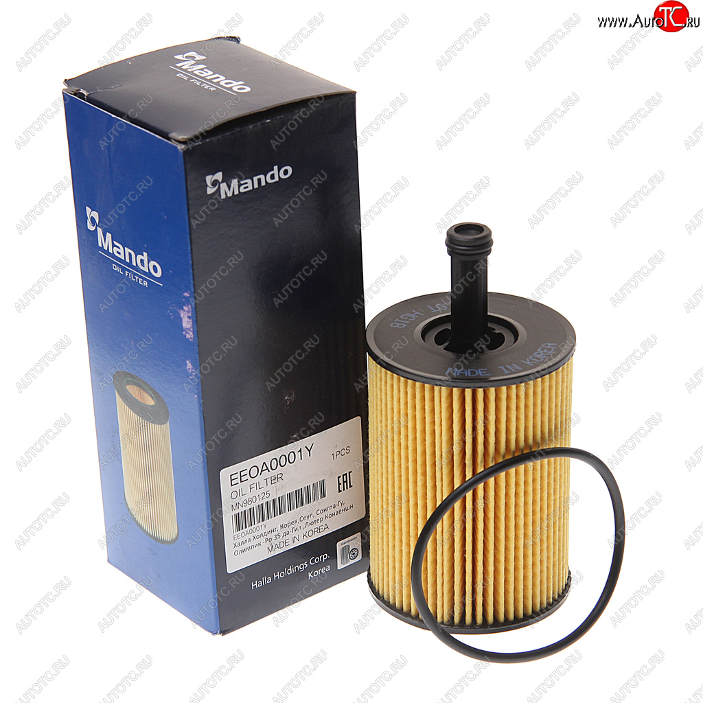 220 р. Фильтр масляный VW T5 (03-),Passat (05-),Touran,Tiguan AUDI A3,A4,A6 SKODA Octavia (TDI) MANDO MANDO eeoa0001y MANDO eeoa0001y  с доставкой в г. Кемерово
