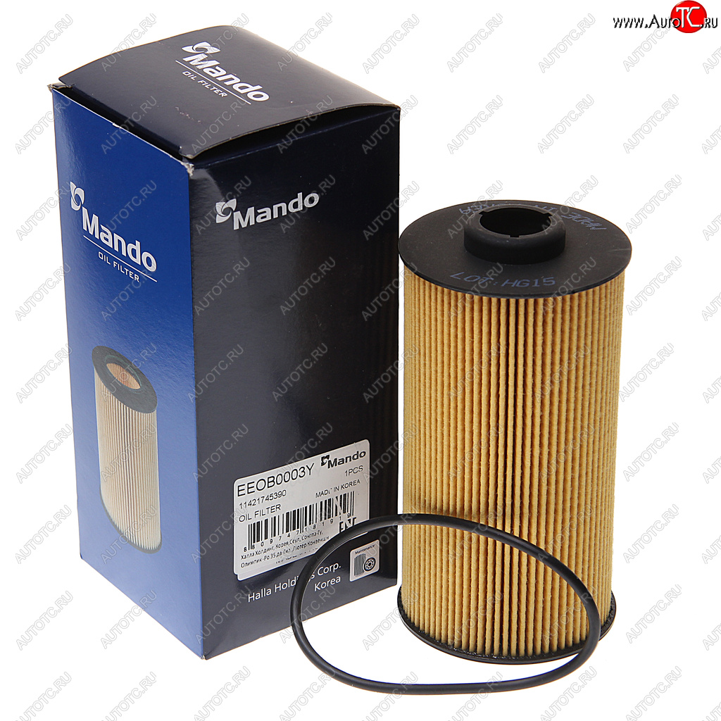 218 р. Фильтр масляный LAND ROVER Range Rover (02-05) (4.4) BMW 5 (E34,E39) (M60M62) MANDO MANDO eeob0003y  с доставкой в г. Кемерово