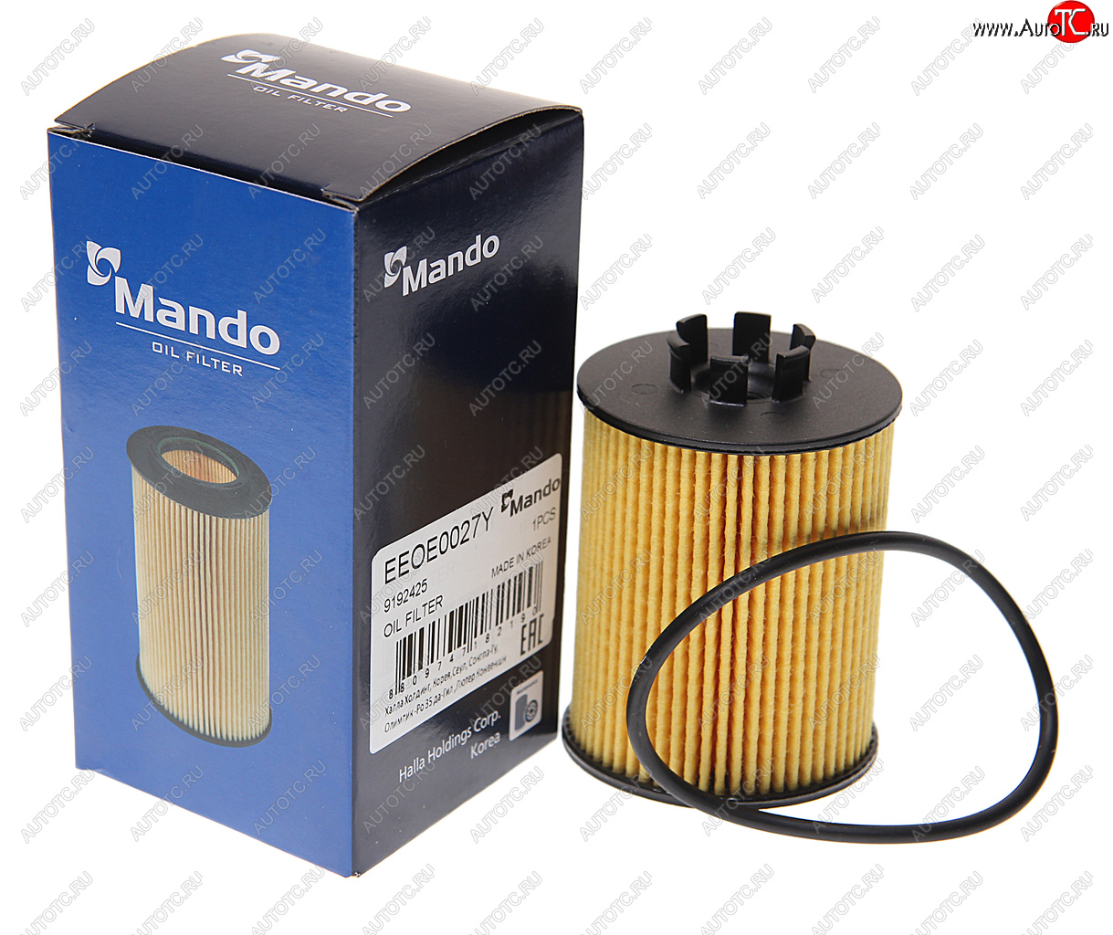 299 р. Фильтр масляный OPEL Agila A (00-08),Astra H (04-),Corsa C (00-06) MANDO MANDO eeoe0027y  с доставкой в г. Кемерово