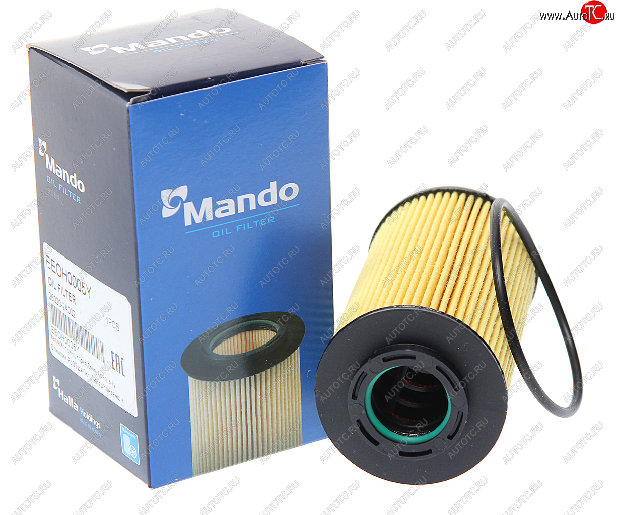 329 р. Фильтр масляный HYUNDAI i30 KIA Rio (05-),Cerato,Ceed MANDO MANDO eeoh0005y  с доставкой в г. Кемерово