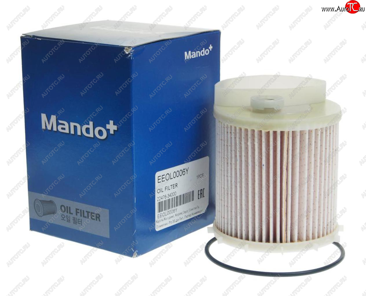 1 269 р. Фильтр топливный SSANGYONG Actyon (10-),Actyon Sports (12-),Rexton (12-) (D20) MANDO MANDO eeol0006y  с доставкой в г. Кемерово