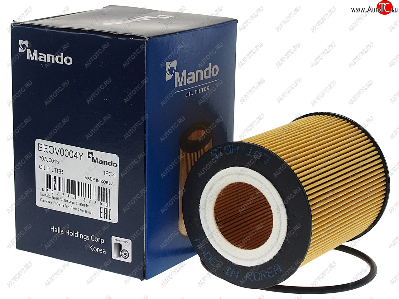 299 р. Фильтр масляный LAND ROVER Freelander (06-12) (3.2) VOLVO S80 (06-),XC70 (07-) (3.03.2) MANDO MANDO eeov0004y  с доставкой в г. Кемерово