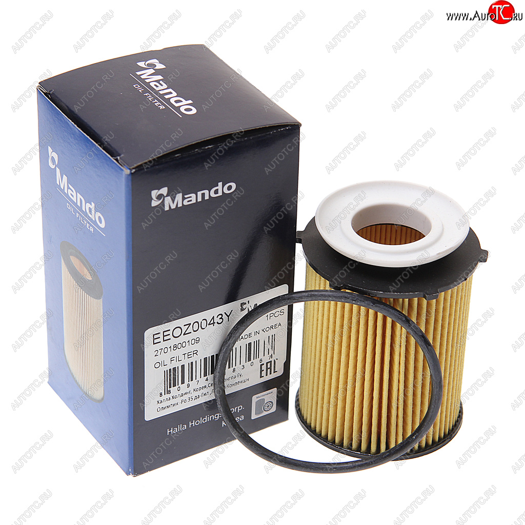 1 399 р. Фильтр масляный MERCEDES A (W176),B (W246),C (W204),CLA (C117) (M270/M274) MANDO MANDO eeoz0043y MANDO eeoz0043y  с доставкой в г. Кемерово