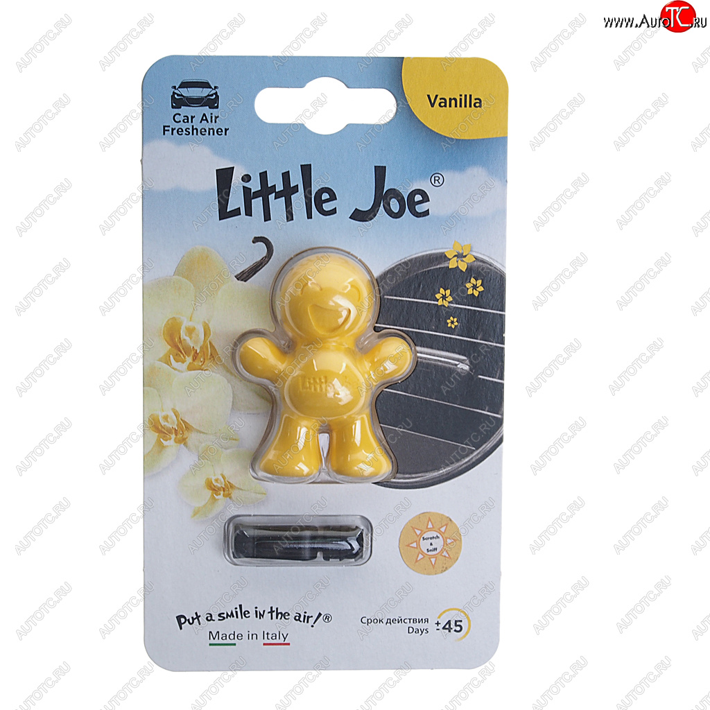 295 р. Ароматизатор на дефлектор полимерный (Ваниль) Little Joe Classic DRIVE INT DRIVE INT ef0101  с доставкой в г. Кемерово