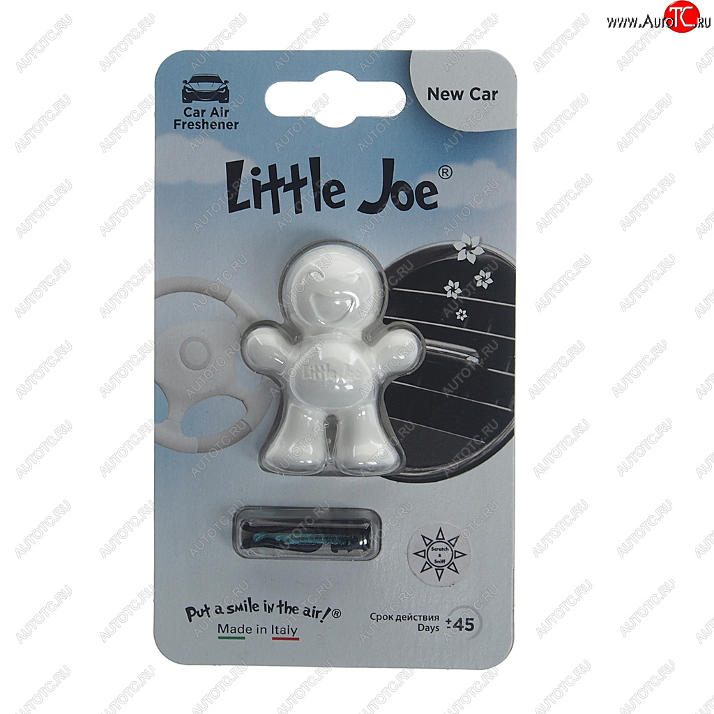 257 р. Ароматизатор на дефлектор полимерный (Новая машина) Little Joe Classic DRIVE INT DRIVE INT ef0202  с доставкой в г. Кемерово