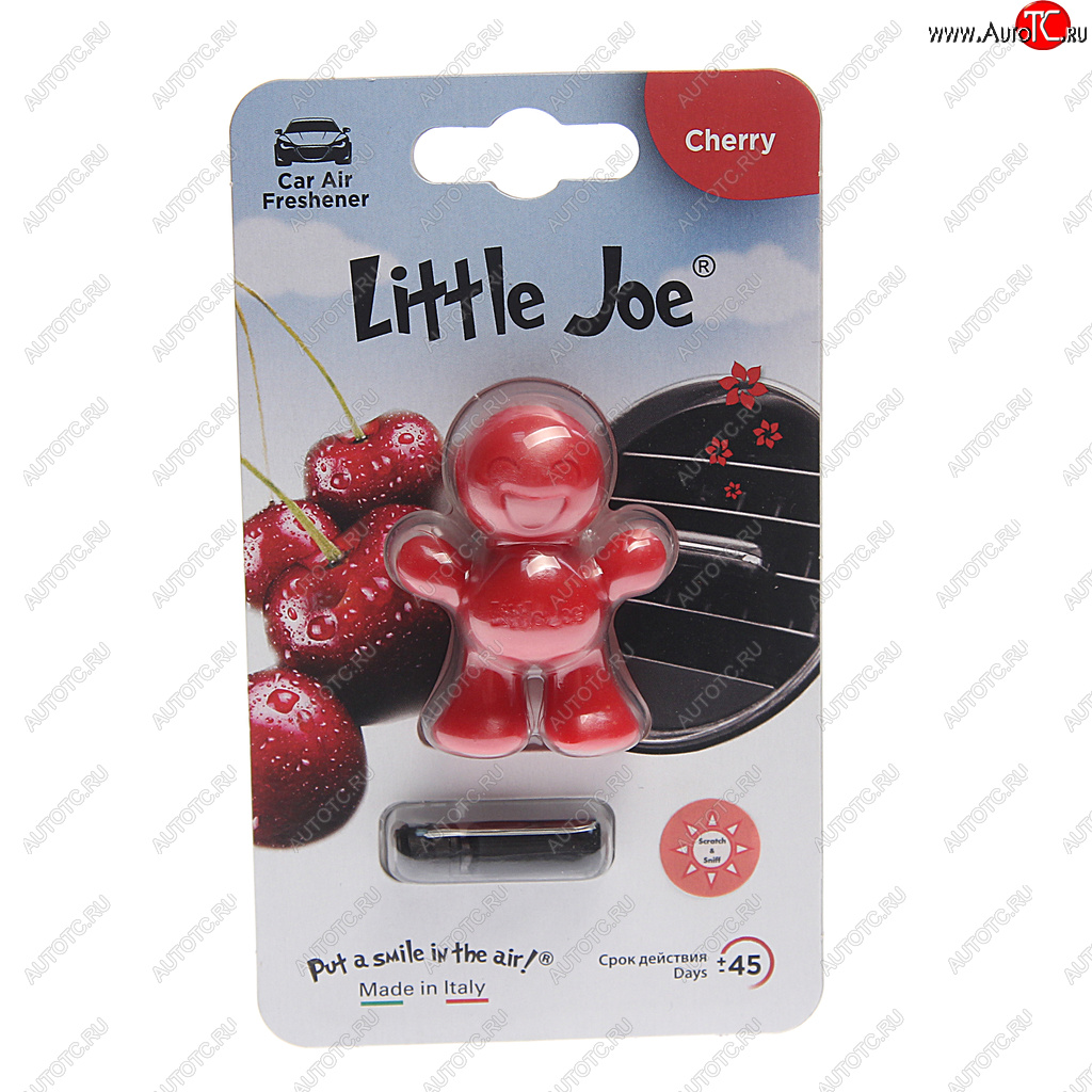 295 р. Ароматизатор на дефлектор полимерный (Вишня) Little Joe Classic DRIVE INT DRIVE INT ef0404  с доставкой в г. Кемерово