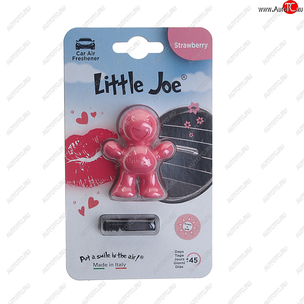 295 р. Ароматизатор на дефлектор полимерный (Клубника) Little Joe Classic DRIVE INT DRIVE INT ef1111  с доставкой в г. Кемерово