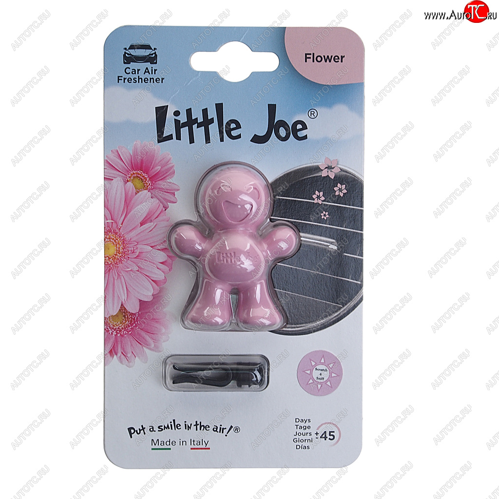 295 р. Ароматизатор на дефлектор полимерный (Цветочный) Little Joe Classic DRIVE INT DRIVE INT ef1313  с доставкой в г. Кемерово