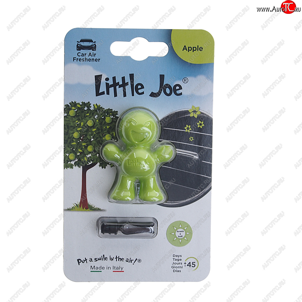 295 р. Ароматизатор на дефлектор полимерный (Яблоко) Little Joe Classic DRIVE INT DRIVE INT ef3243  с доставкой в г. Кемерово