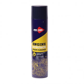 369 р. Очиститель двигателя пенный аэрозоль 650мл Engine Surface Foam Cleaner AIM-ONE AIM-ONE ef-400  с доставкой в г. Кемерово. Увеличить фотографию 1