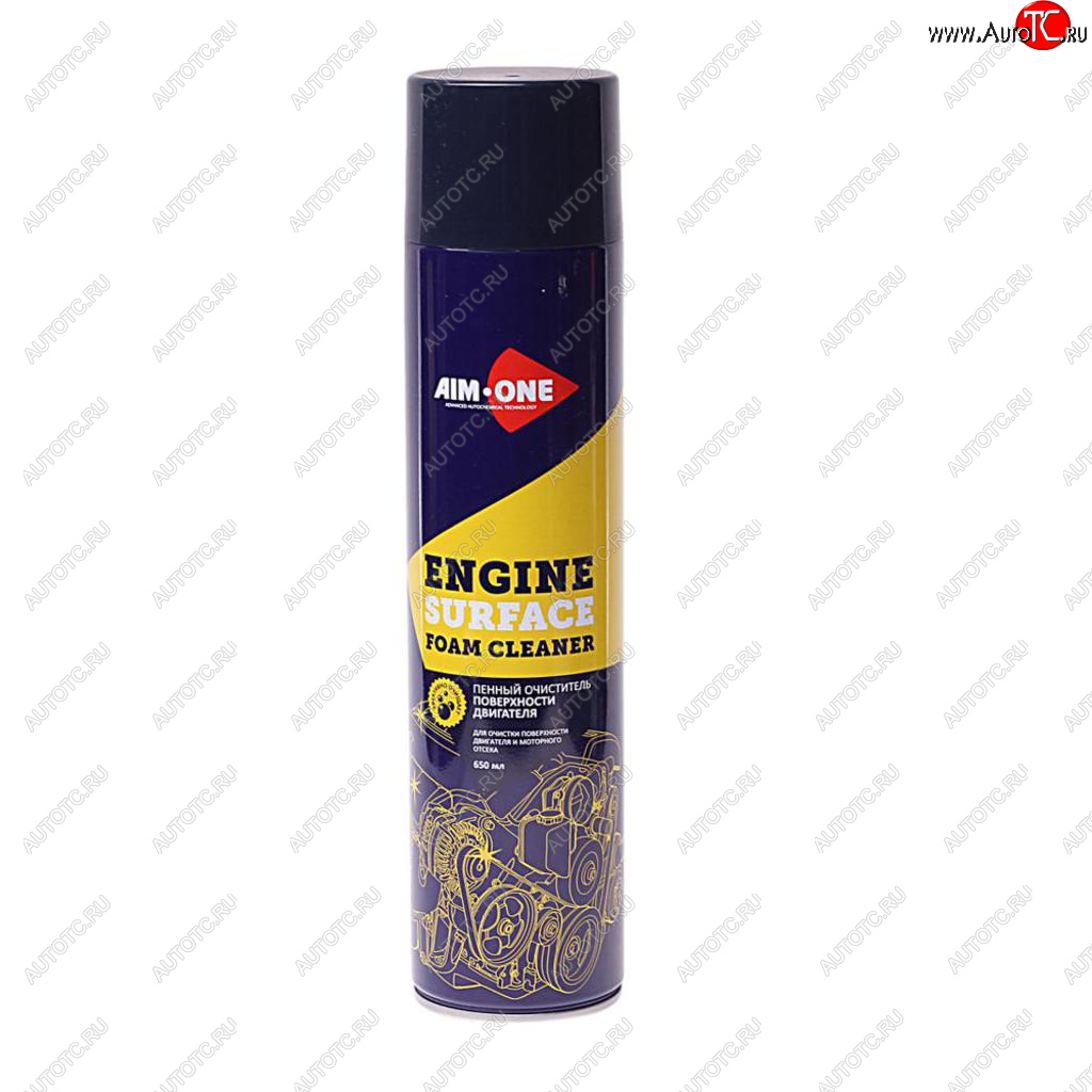 369 р. Очиститель двигателя пенный аэрозоль 650мл Engine Surface Foam Cleaner AIM-ONE AIM-ONE ef-400  с доставкой в г. Кемерово