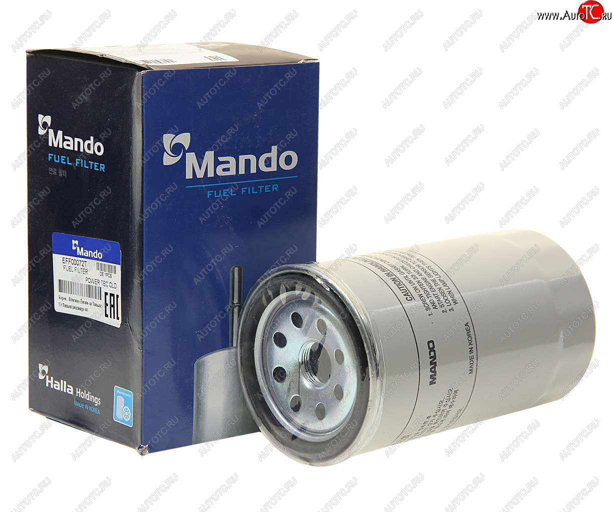 1 349 р. Фильтр топливный HYUNDAI HD260,270,320,370,500,1000,AeroQueen дв.D6CA3841 MANDO MANDO eff00072t  с доставкой в г. Кемерово