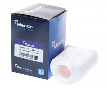 819 р. Фильтр топливный KIA Magentis (05-),Optima (2.0/2.7) MANDO MANDO eff00216t MANDO eff00216t  с доставкой в г. Кемерово. Увеличить фотографию 1