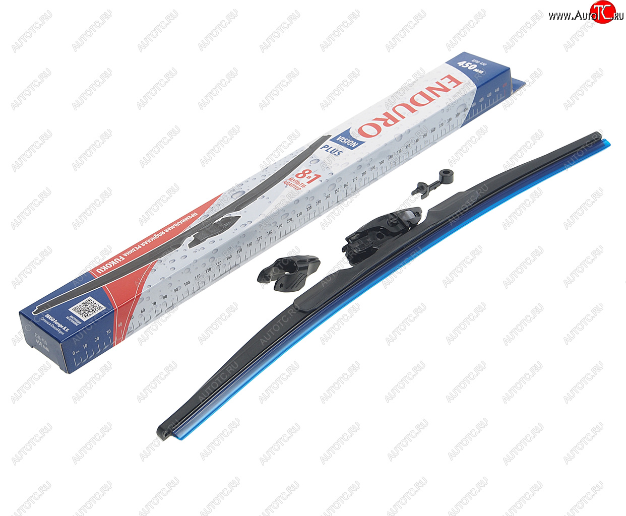 277 р. Щетка стеклоочистителя 450мм бескаркасная (адаптер) Plus ENDUROVISION DENSO DENSO efm-450  с доставкой в г. Кемерово