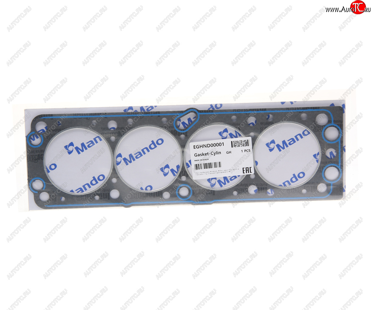 369 р. Прокладка головки блока CHEVROLET Aveo (1.4),Lacetti (-05) (AF) MANDO MANDO eghnd00001 MANDO eghnd00001  с доставкой в г. Кемерово