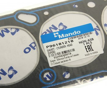 699 р. Прокладка головки блока DAEWOO Nexia (16V) (AF) MANDO MANDO eghnd00018  с доставкой в г. Кемерово. Увеличить фотографию 2