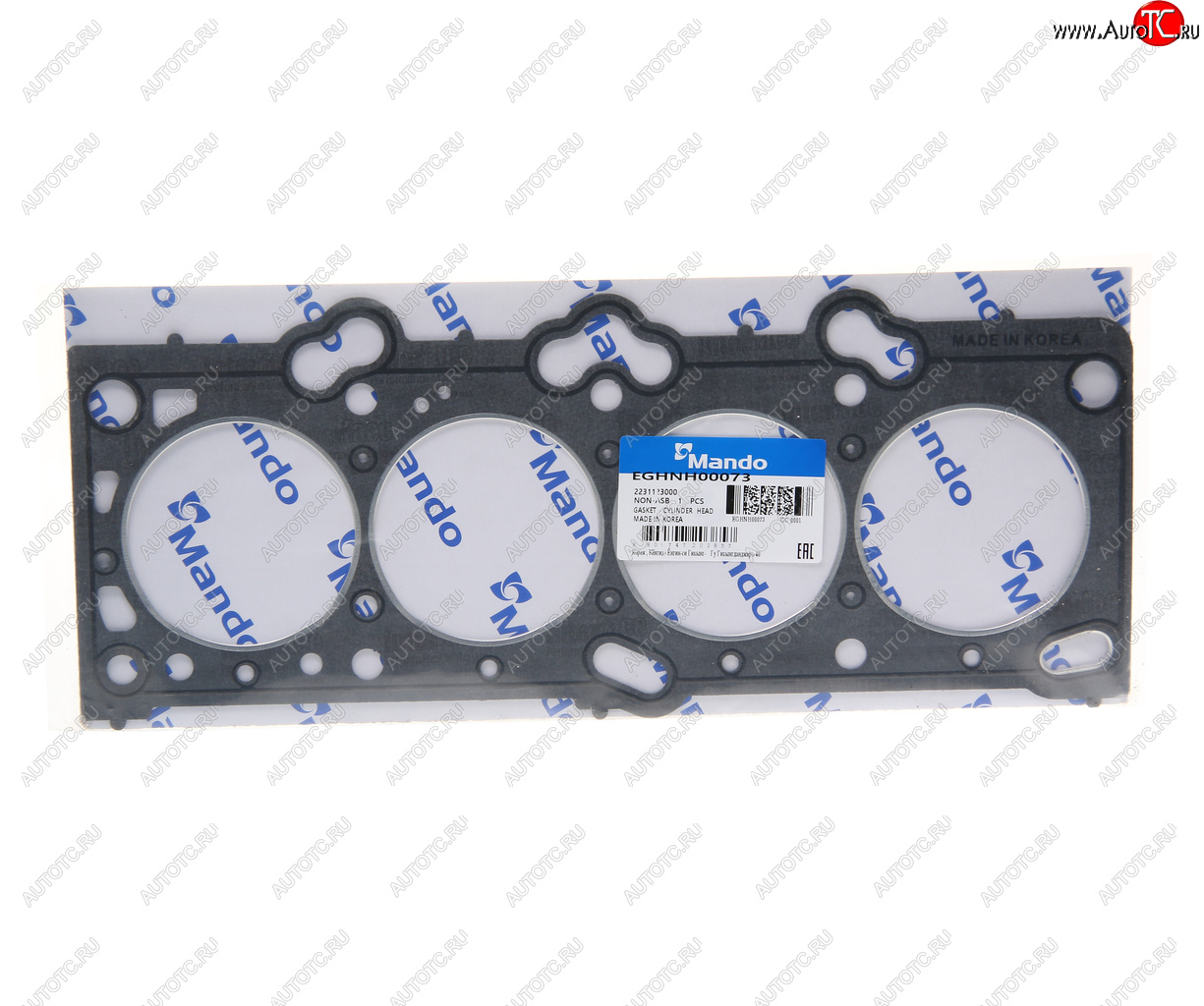 248 р. Прокладка головки блока HYUNDAI Elantra (96-) (1.8/2.0) (AF) MANDO MANDO eghnh00073 MANDO eghnh00073  с доставкой в г. Кемерово