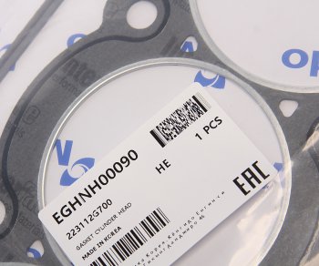 1 049 р. Прокладка головки блока HYUNDAI Santa Fe (12-) KIA Sorento (12-) (2.4) (AF) MANDO MANDO eghnh00090 MANDO eghnh00090  с доставкой в г. Кемерово. Увеличить фотографию 2