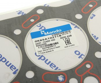 1 279 р. Прокладка головки блока KIA Bongo 3 (06-) (2.7 J2) (AF) MANDO MANDO eghnk00013  с доставкой в г. Кемерово. Увеличить фотографию 2