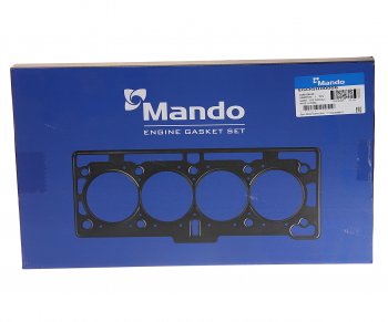 2 289 р. Прокладка двигателя HYUNDAI Accent (99-) (DOHC) комплект верхний (G) MANDO MANDO egogh00006  с доставкой в г. Кемерово. Увеличить фотографию 4