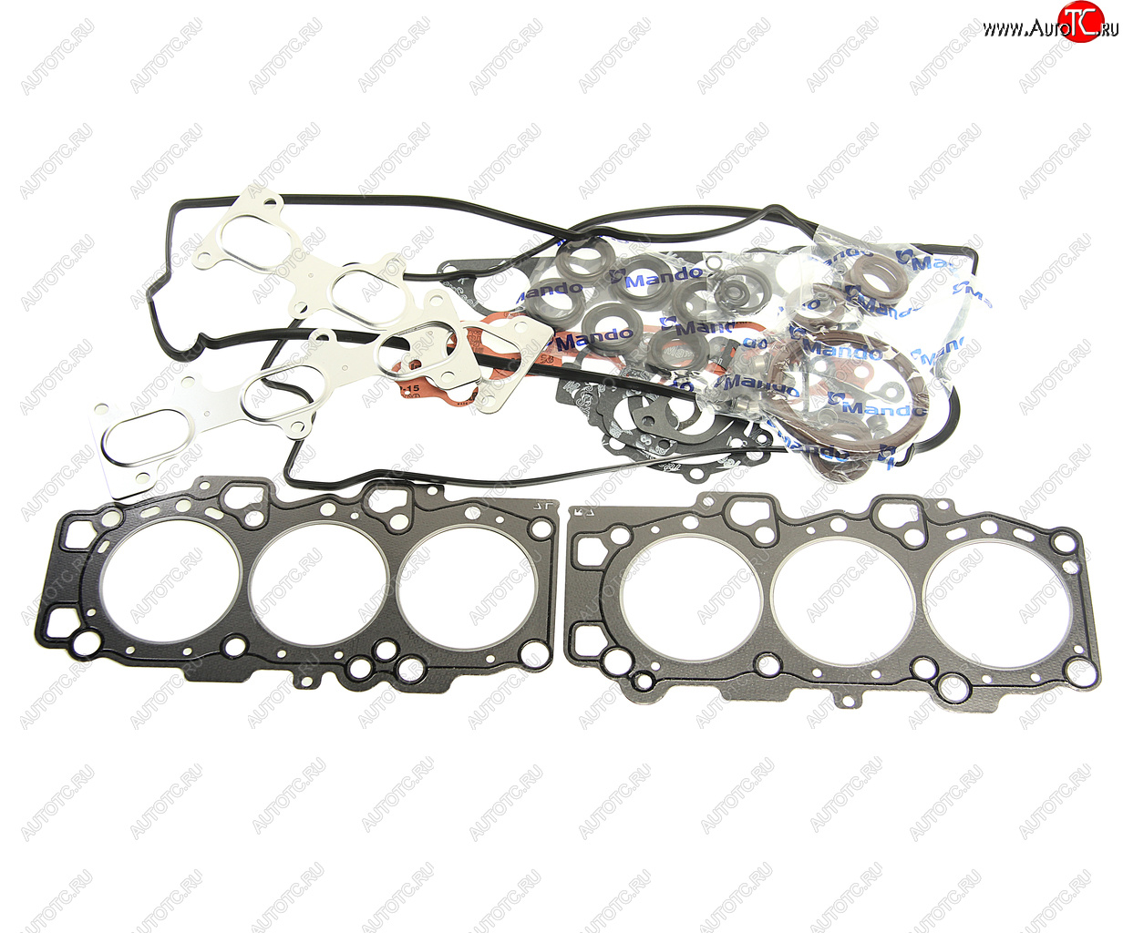 11 899 р. Прокладка двигателя HYUNDAI Santa Fe (05-06) (2.7) комплект (G) MANDO MANDO egogh00055k MANDO egogh00055k  с доставкой в г. Кемерово