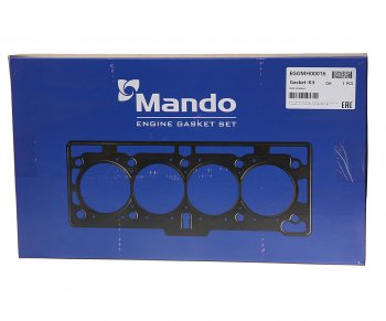 3 289 р. Прокладка двигателя HYUNDAI Accent (99-) (DOHC) комплект верхний (M) MANDO MANDO egomh00016 MANDO egomh00016  с доставкой в г. Кемерово. Увеличить фотографию 4