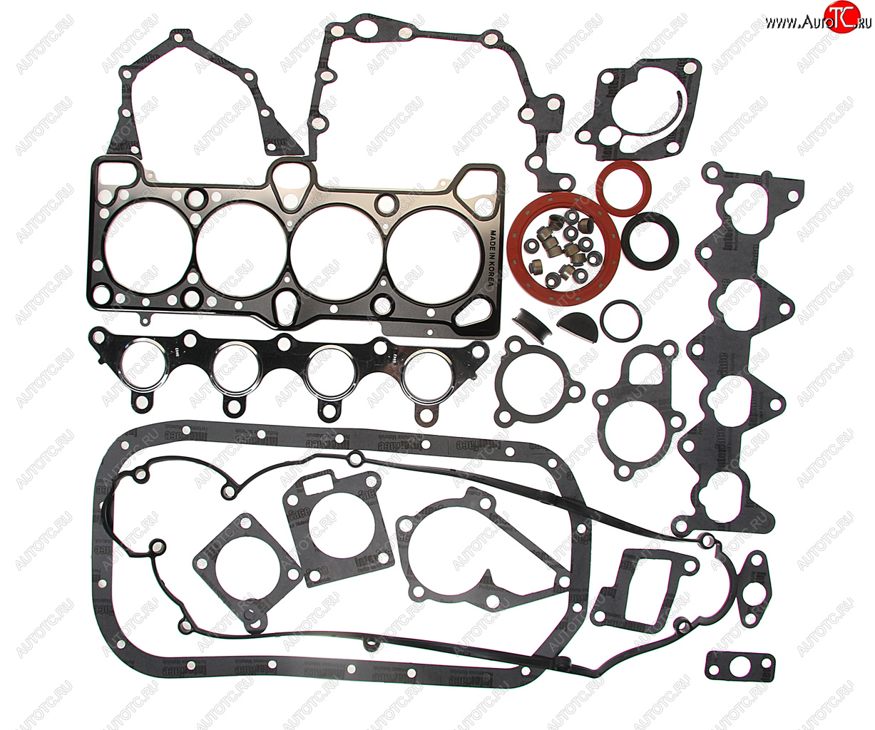2 689 р. Прокладка двигателя HYUNDAI Elantra (00-) (1.6) комплект (M) MANDO MANDO egomh00018  с доставкой в г. Кемерово