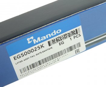 1 599 р. Упор крышки багажника (газовый) MANDO Hyundai Santa Fe SM (2000-2012)  с доставкой в г. Кемерово. Увеличить фотографию 5