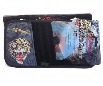 39 р. Держатель CD-дисков TIGER на козырек (10 дисков) ED HARDY ED HARDY eh-00219  с доставкой в г. Кемерово. Увеличить фотографию 4