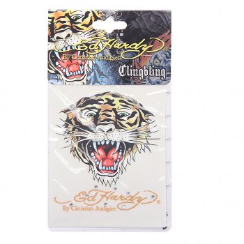 6 р. Наклейка TIGER 9х12 со стразами ED HARDY ED HARDY eh-00234  с доставкой в г. Кемерово. Увеличить фотографию 1