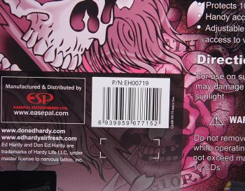70 р. Держатель CD-дисков BEAUTIFUL GHOST на козырек (10 дисков) ED HARDY ED HARDY eh-00719 ED HARDY eh-00719  с доставкой в г. Кемерово. Увеличить фотографию 6