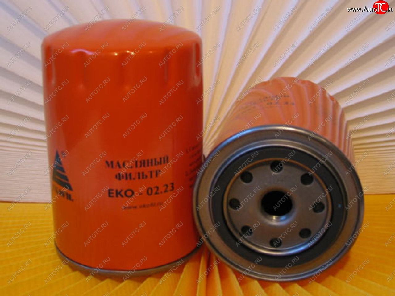 449 р. Фильтр масляный ГАЗ-3110,3302 (дв.ШТАЙЕР) EKOFIL EKOFIL eko-02.23 EKOFIL eko-02.23  с доставкой в г. Кемерово