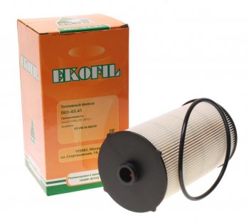 1 739 р. Фильтр топливный КАМАЗ-5490 грубой очистки EKOFIL EKOFIL eko-03.41  с доставкой в г. Кемерово. Увеличить фотографию 1
