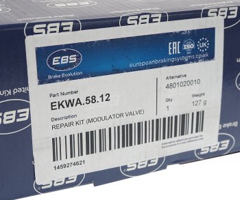 7 299 р. Ремкомплект MAN SCANIA RENAULT модулятора EBS двухканального EBS EBS ekwa5812  с доставкой в г. Кемерово. Увеличить фотографию 4